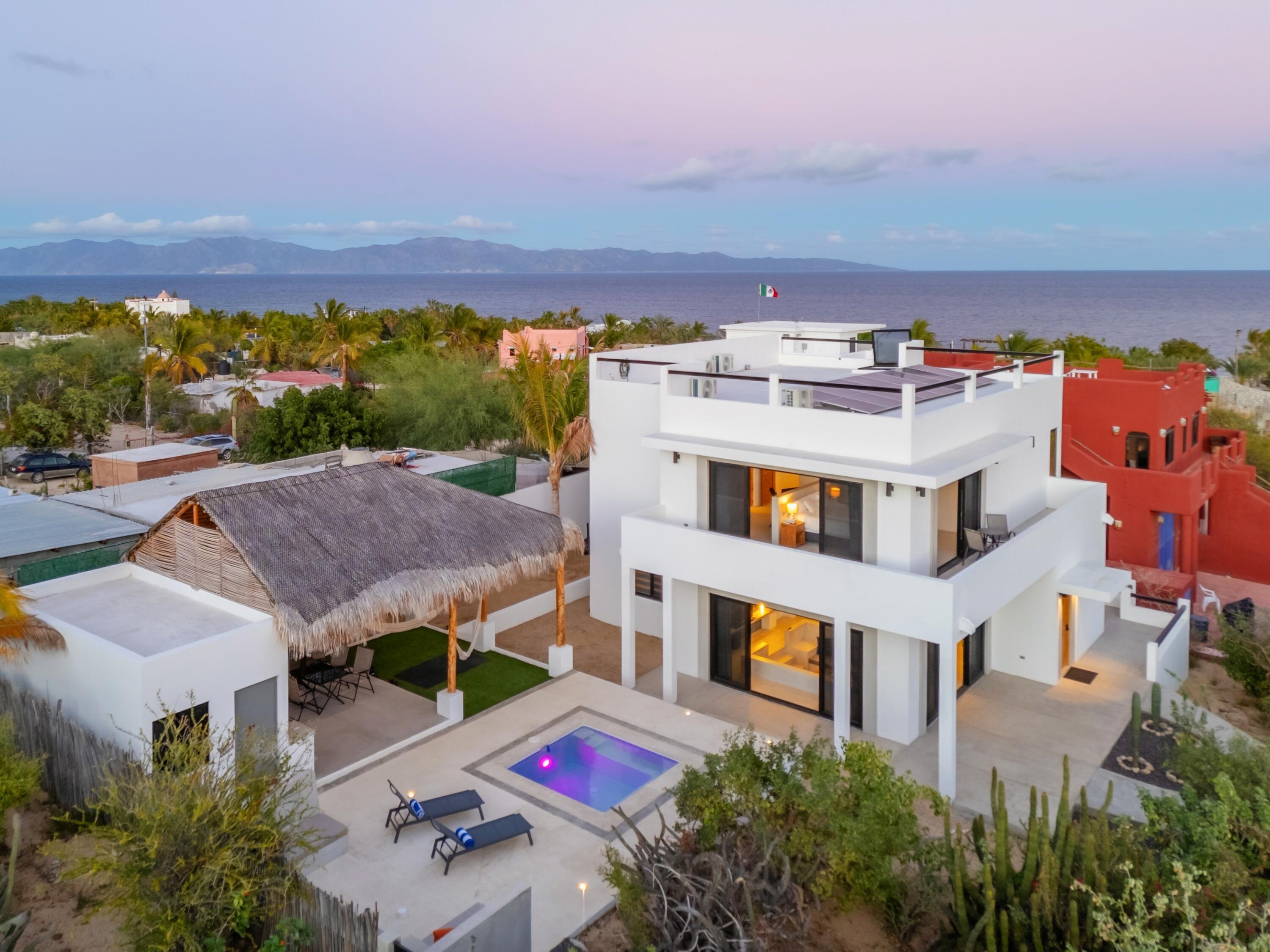 Isla San Martin, Casa Pitaya-El Teso Beachside, La Paz