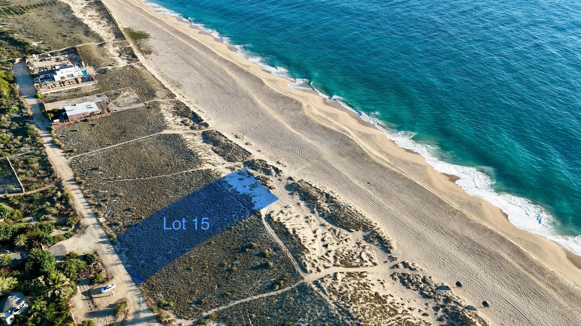 Lot 15, Oceanfront, Todos Sant, La Paz — photo 1 of 5