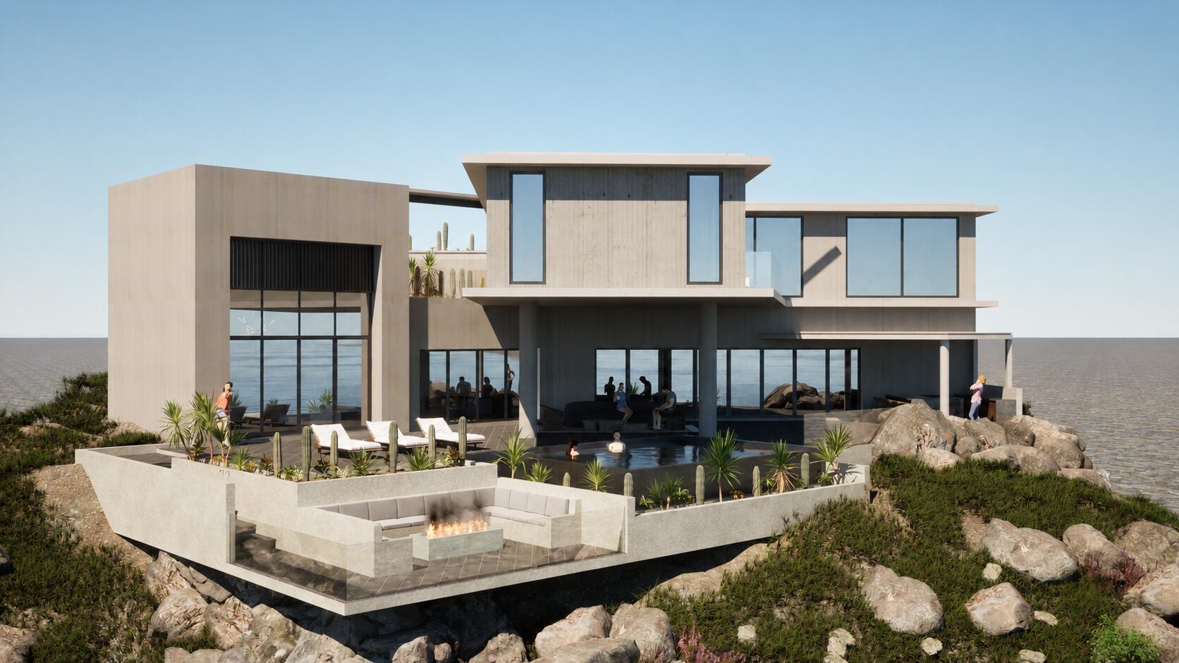 Lote H The Palm, Casa Over The Edge, Pacific